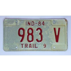 Americká spz Indiana