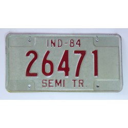 Americká spz Indiana