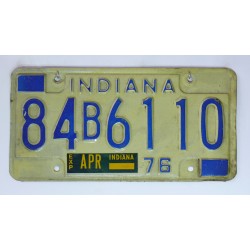 Americká spz Indiana