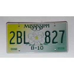 Americká SPZ Mississippi