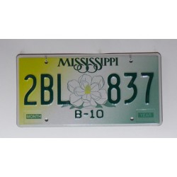 Americká SPZ Mississippi