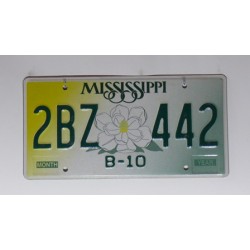 Americká SPZ Mississippi