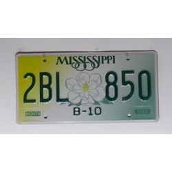 Americká SPZ Mississippi