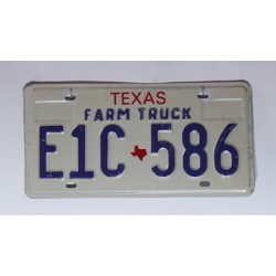 Americká SPZ Texas