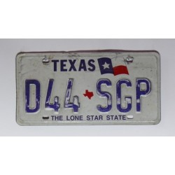 Americká SPZ Texas