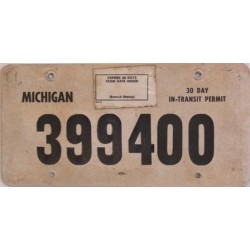 Americká převozní SPZ 