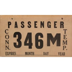 Americká převozní SPZ 