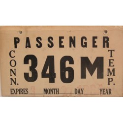 Americká převozní SPZ 