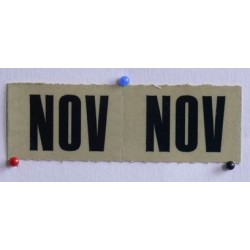 Registrační samolepka 