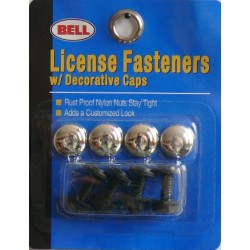 Šroubky na SPZ Bell silver