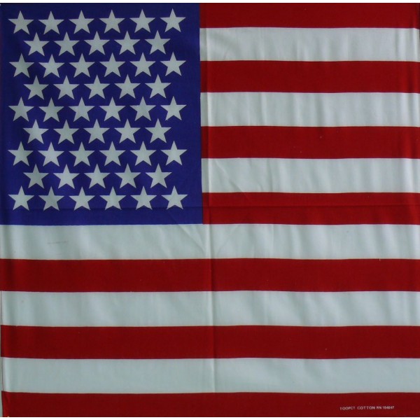 Americká vlajka 54x56 polyester